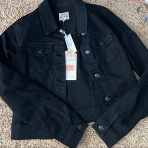 SOLD Black jean jacket